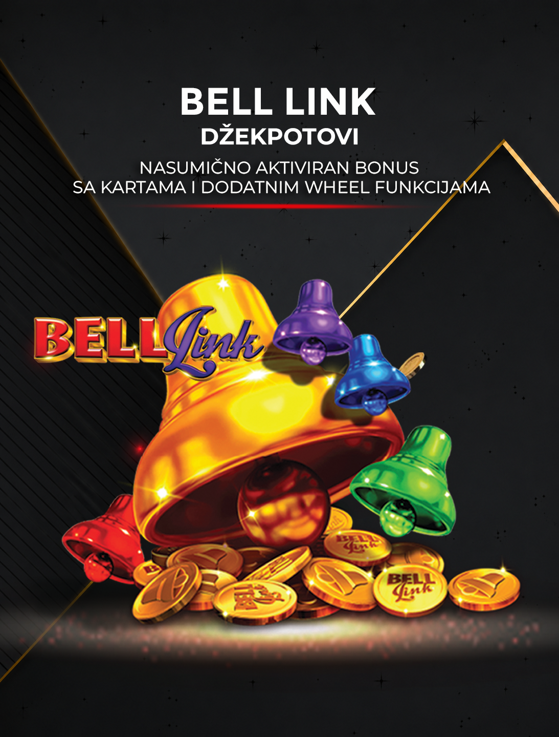 Bell Link progresivni džekpot hero vizual za mobilni prikaz